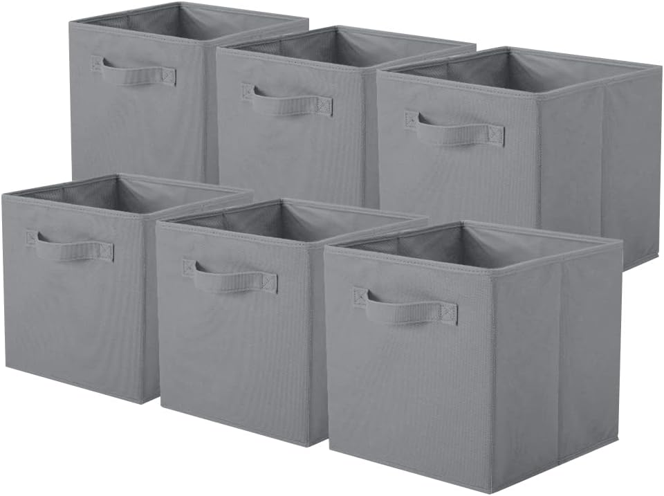Foldable Fabric Storage Cube Box & Toy Organiser