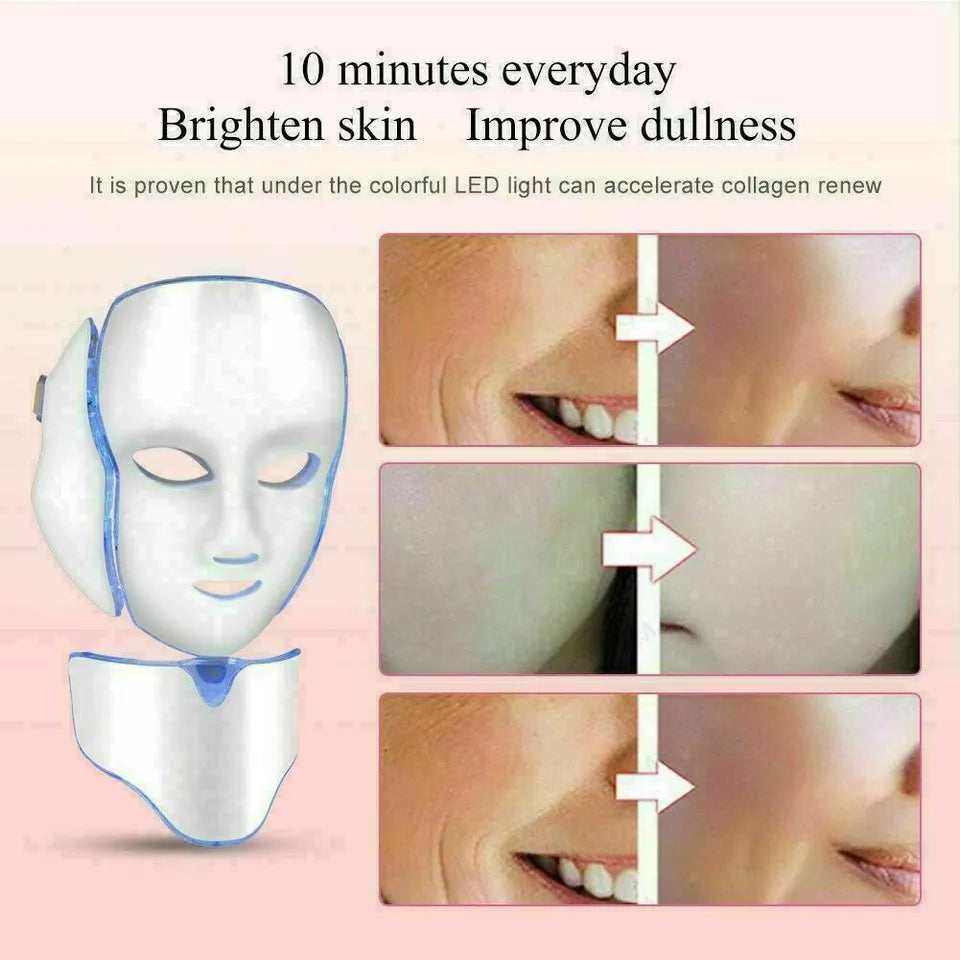 LED Face Mask Light Therapy
