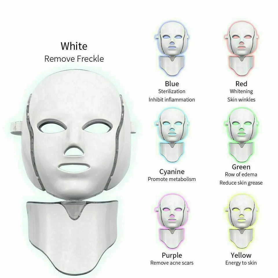LED Face Mask Light Therapy