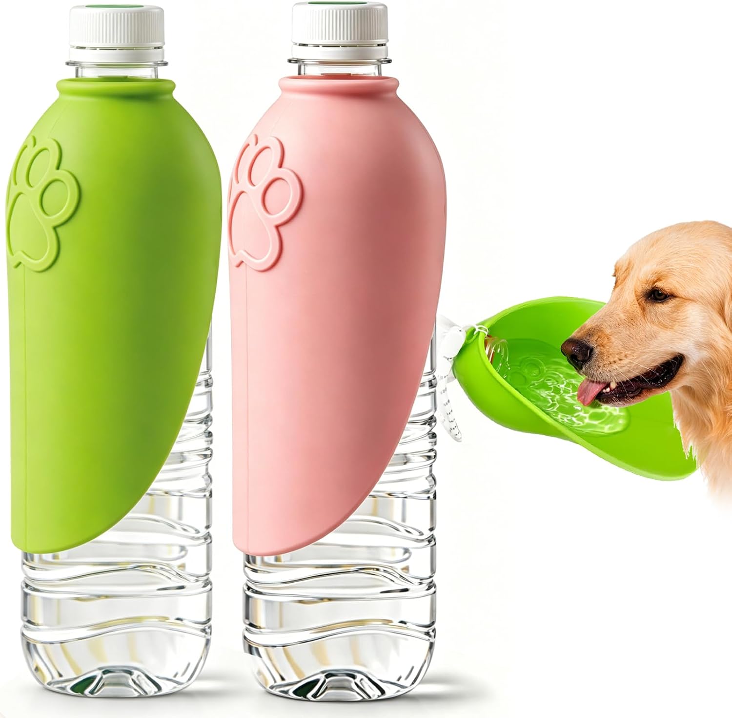 Portable Dog Water Bottle Attachment