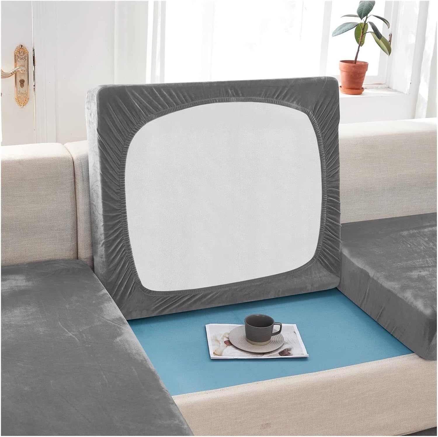 Stretch Sofa Seat Cushion Cover