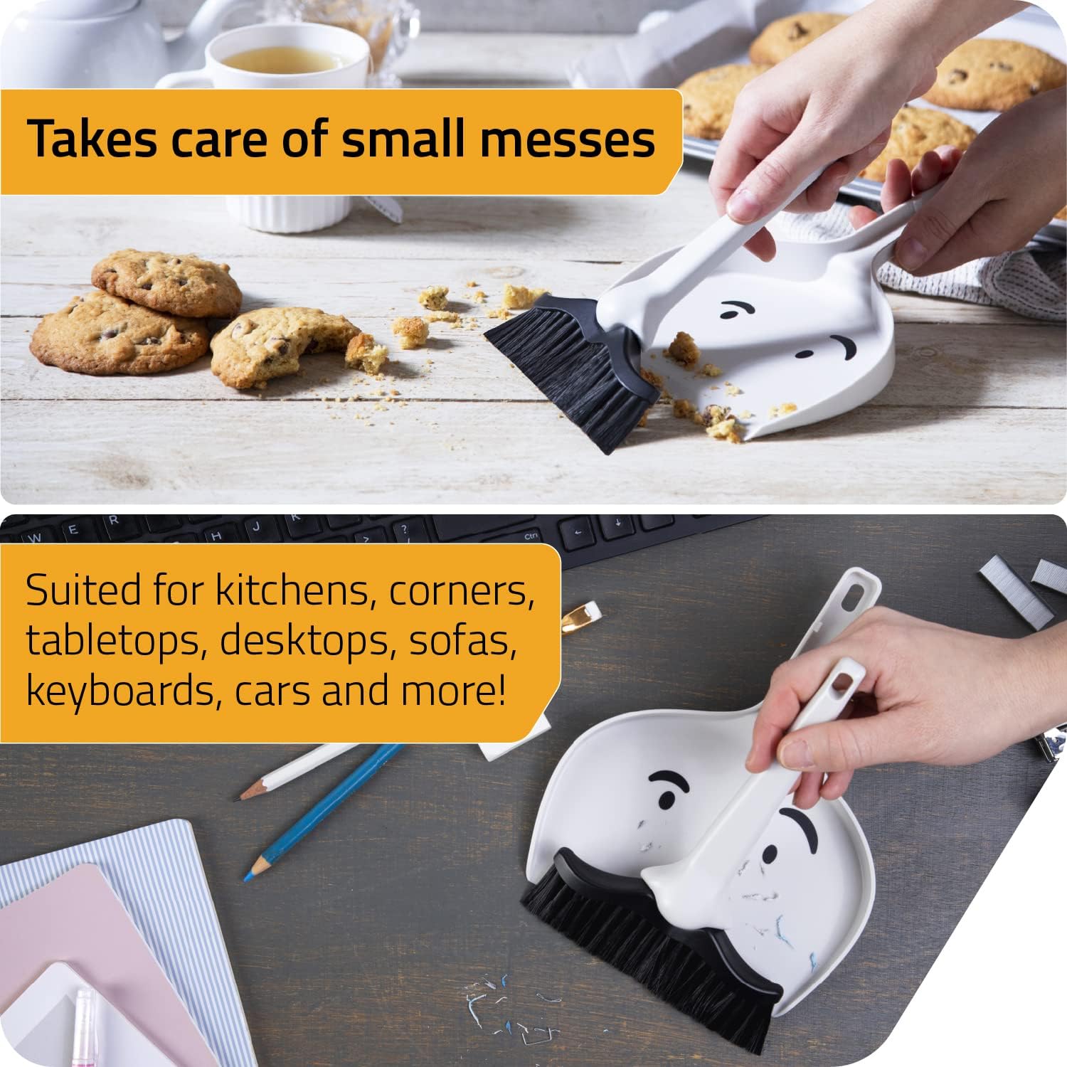 Small Dustpan and Brush Set