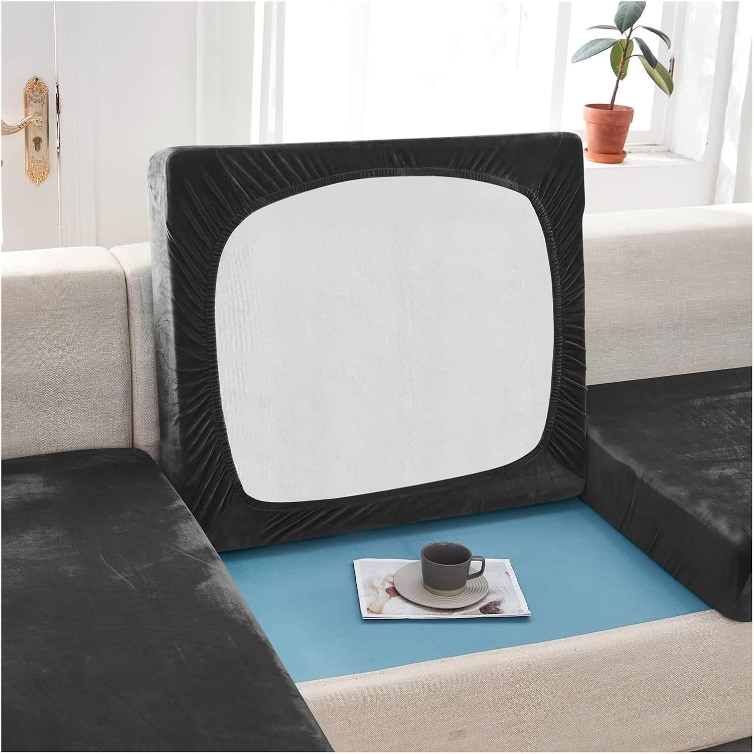 Stretch Sofa Seat Cushion Cover