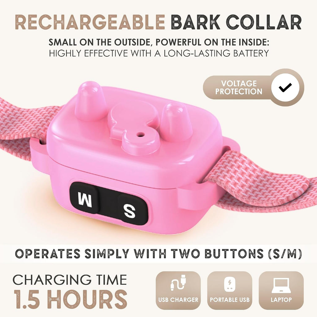 Tiny Bark Collar for Small Dogs