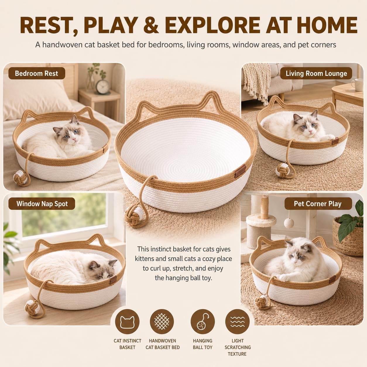 Instinct Basket for Cats