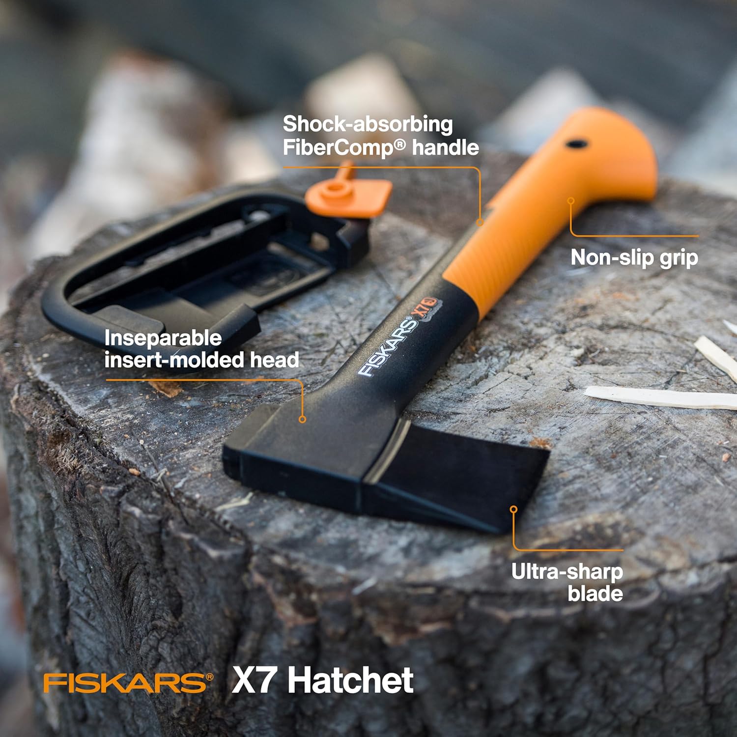 Hatchet Axe with Sheath for Chopping Wood