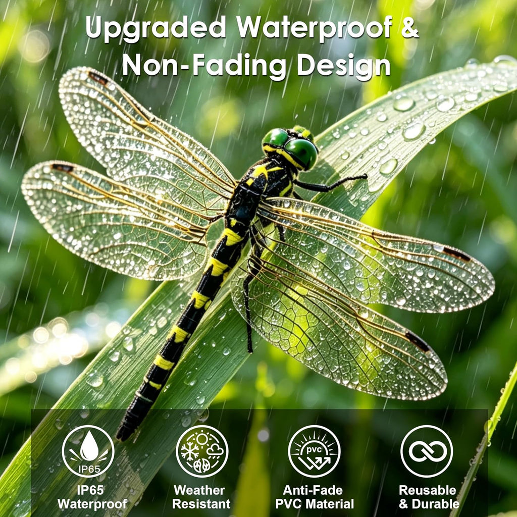 12 Pack 3D Dragonfly Clips