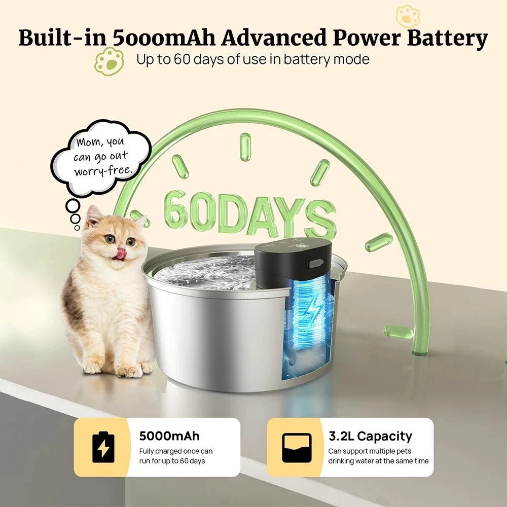 Wireless Cat Water Fountain
