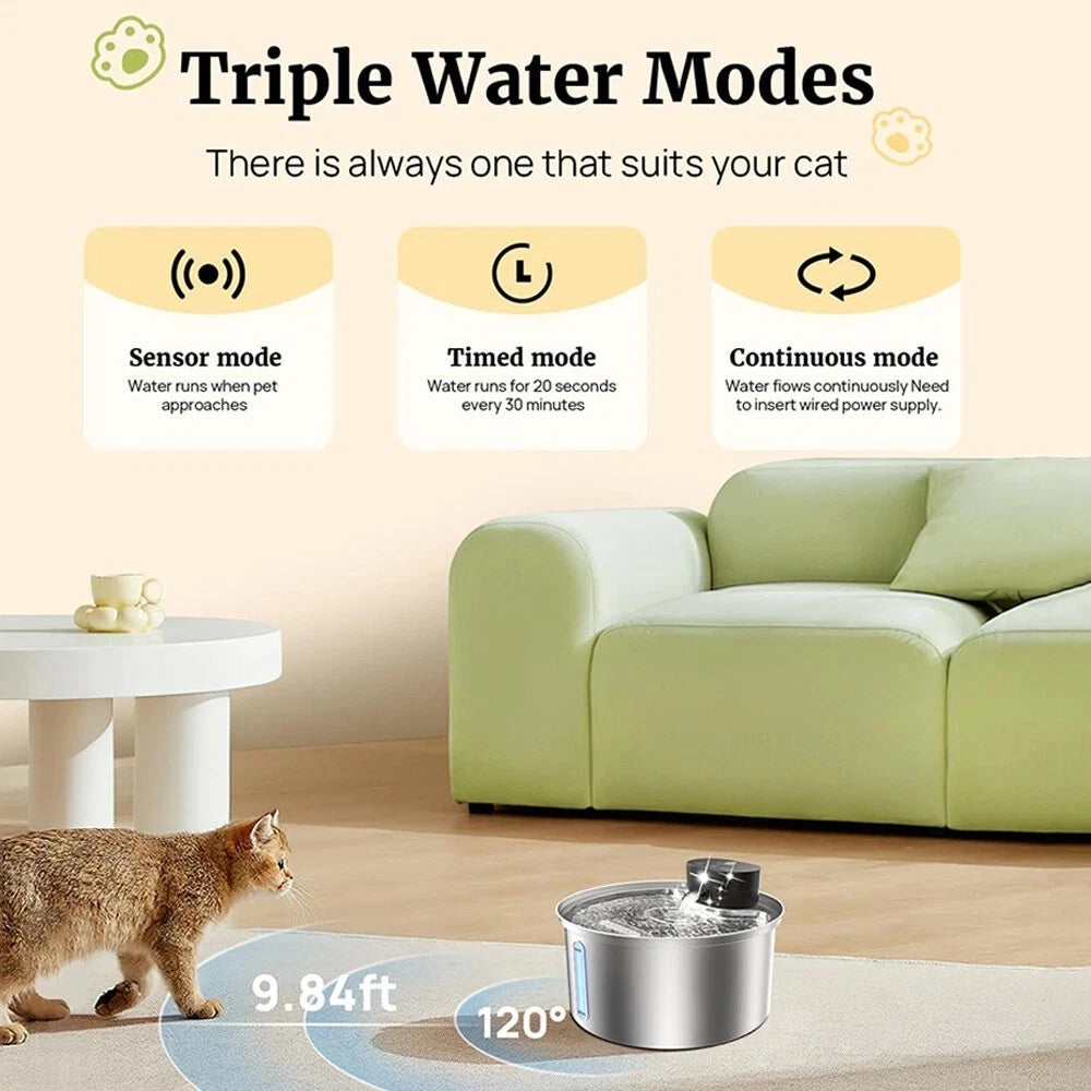 Wireless Cat Water Fountain