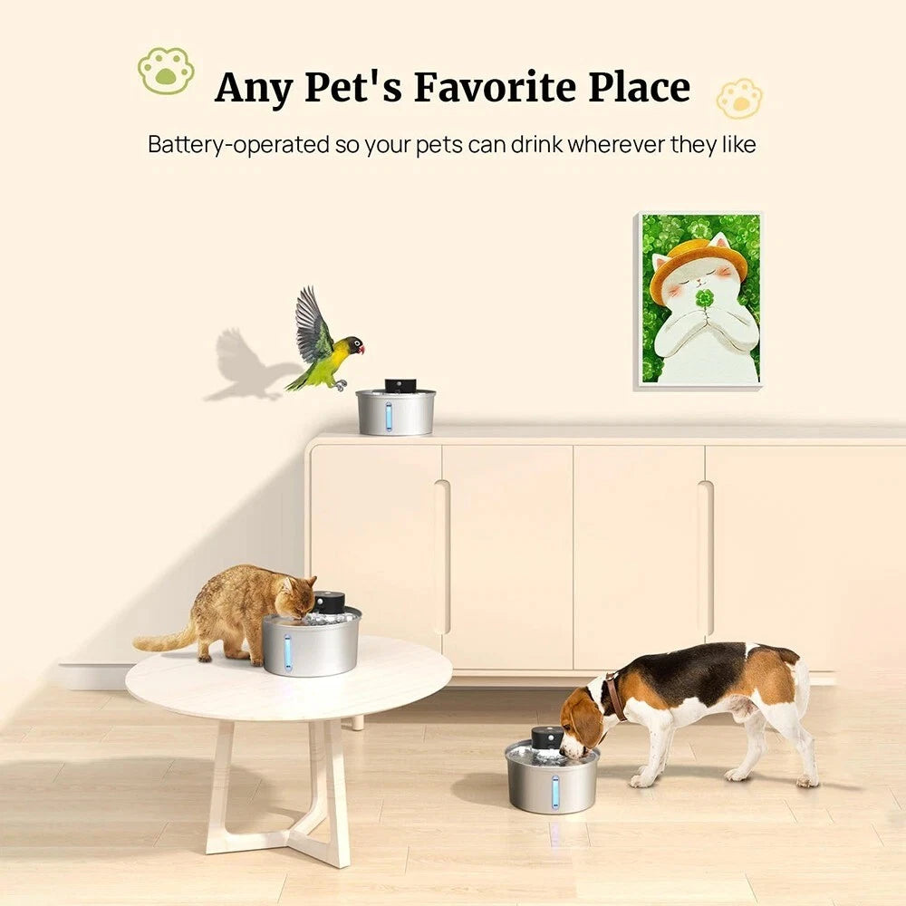 Wireless Cat Water Fountain