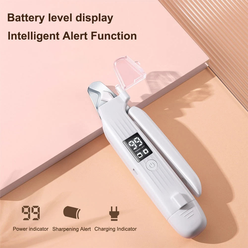 Electric Dog Nail Grinder and Clipper with LED Light